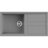 Zlew ELLECI BEST 480 cemento (G48) GRANITEK (LGB48048) *** zamów wycięcie otworów GRATIS ***