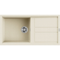 Zlew ELLECI BEST 480 bianco antico (G62) GRANITEK (LGB48062) *** zamów wycięcie otworów GRATIS ***