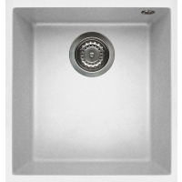 Zlew ELLECI QUADRA 100 BSO bianco (G68) GRANITEK (LGQ10068BSO)