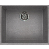 Zlew ELLECI QUADRA 105 BSO cemento (G48) GRANITEK (LGQ10548BSO)