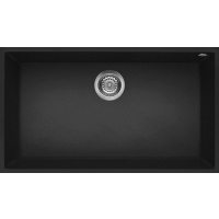 Zlew ELLECI QUADRA 130 BSO nero (G40) GRANITEK (LGQ13040BSO)