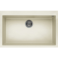 Zlew ELLECI QUADRA 130 bianco antico (G62) GRANITEK (LGQ13062) *** zamów wycięcie otworów GRATIS ***