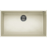 Zlew ELLECI QUADRA 130 BSO bianco antico (G62) GRANITEK (LGQ13062BSO)