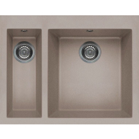 Zlew ELLECI QUADRA 150 tortora (G43) GRANITEK (LGQ15043) *** zamów wycięcie otworów GRATIS ***