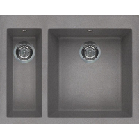 Zlew ELLECI QUADRA 150 cemento (G48) GRANITEK (LGQ15048) *** zamów wycięcie otworów GRATIS ***