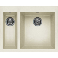 Zlew ELLECI QUADRA 150 bianco antico (G62) GRANITEK (LGQ15062) *** zamów wycięcie otworów GRATIS ***