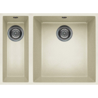 Zlew ELLECI QUADRA 150 BSO bianco antico (G62) GRANITEK (LGQ15062BSO)