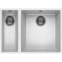 Zlew ELLECI QUADRA 150 BSO bianco (G68) GRANITEK (LGQ15068BSO)