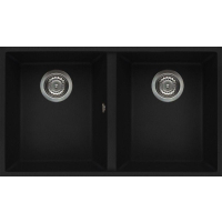 Zlew ELLECI QUADRA 350 BSO nero (G40) GRANITEK (LGQ35040BSO)