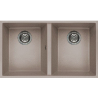 Zlew ELLECI QUADRA 350 BSO tortora (G43) GRANITEK (LGQ35043BSO)