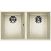 Zlew ELLECI QUADRA 350 BSO bianco antico (G62) GRANITEK (LGQ35062BSO)