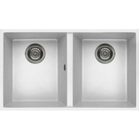 Zlew ELLECI QUADRA 350 BSO bianco (G68) GRANITEK (LGQ35068BSO)