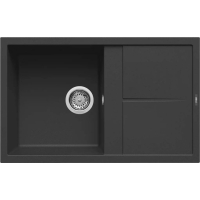 Zlew ELLECI UNICO 300 nero (G40) GRANITEK (LGU30040) *** zamów wycięcie otworów GRATIS ***