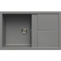 Zlew ELLECI UNICO 300 cemento (G48) GRANITEK (LGU30048) *** zamów wycięcie otworów GRATIS ***