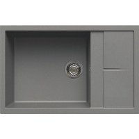 Zlew ELLECI UNICO 310 cemento (G48) GRANITEK (LGU31048) *** zamów wycięcie otworów GRATIS ***