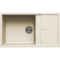 Zlew ELLECI UNICO 410 bianco antico (G62) GRANITEK (LGU41062) *** zamów wycięcie otworów GRATIS ***