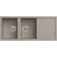 Zlew ELLECI UNICO 500 tortora (G43) GRANITEK (LGU50043) *** zamów wycięcie otworów GRATIS ***