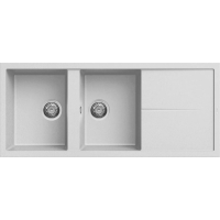 Zlew ELLECI UNICO 500 bianco (G68) GRANITEK (LGU50068) *** zamów wycięcie otworów GRATIS ***