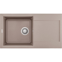Zlew ELLECI EASY 290 tortora (G43) GRANITEK (LGY29043) *** zamów wycięcie otworów GRATIS ***