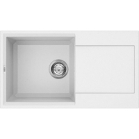 Zlew ELLECI EASY 290 bianco (G68) GRANITEK (LGY29068) *** zamów wycięcie otworów GRATIS ***