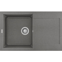 Zlew ELLECI EASY 300 cemento (G48) GRANITEK (LGY30048) *** zamów wycięcie otworów GRATIS ***