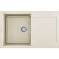Zlew ELLECI EASY 300 bianco antico (G62) GRANITEK (LGY30062) *** zamów wycięcie otworów GRATIS ***