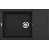 Zlew ELLECI EASY 310 nero (G40) GRANITEK (LGY31040) *** zamów wycięcie otworów GRATIS ***