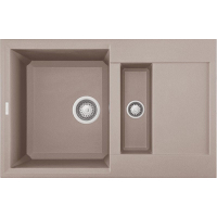 Zlew ELLECI EASY 325 tortora (G43) GRANITEK (LGY32543) *** zamów wycięcie otworów GRATIS ***