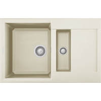 Zlew ELLECI EASY 325 bianco antico (G62) GRANITEK (LGY32562) *** zamów wycięcie otworów GRATIS ***