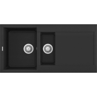 Zlew ELLECI EASY 475 nero (G40) GRANITEK (LGY47540) *** zamów wycięcie otworów GRATIS ***