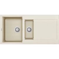 Zlew ELLECI EASY 475 bianco antico (G62) GRANITEK (LGY47562) *** zamów wycięcie otworów GRATIS ***