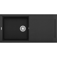 Zlew ELLECI EASY 480 nero (G40) GRANITEK (LGY48040) *** zamów wycięcie otworów GRATIS ***