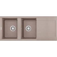 Zlew ELLECI EASY 500 tortora (G43) GRANITEK (LGY50043) *** zamów wycięcie otworów GRATIS ***