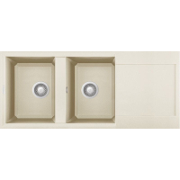 Zlew ELLECI EASY 500 bianco antico (G62) GRANITEK (LGY50062) *** zamów wycięcie otworów GRATIS ***