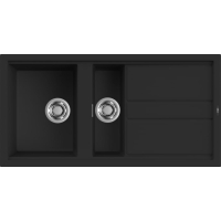 Zlew ELLECI BEST 475 black (K86) KERATEK (LKB47586) *** zamów wycięcie otworów GRATIS ***