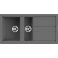 Zlew ELLECI BEST 475 dark grey (K99) KERATEK (LKB47599) *** zamów wycięcie otworów GRATIS ***