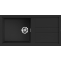 Zlew ELLECI BEST 480 black (K86) KERATEK (LKB48086) *** zamów wycięcie otworów GRATIS ***