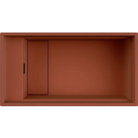 Zlew ELLECI DIALOGO 360 clay (K83) KERATEK (LKD36083BKM) *** zamów wycięcie otworów GRATIS ***