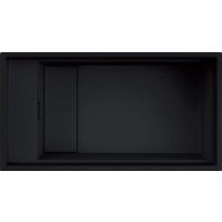 Zlew ELLECI DIALOGO 360 black (K86) KERATEK (LKD36086BKM) *** zamów wycięcie otworów GRATIS ***