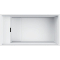 Zlew ELLECI DIALOGO 360 white (K96) KERATEK (LKD36096BKM) *** zamów wycięcie otworów GRATIS ***