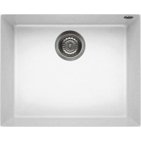 Zlew ELLECI QUADRA 105 BSO white (K96) KERATEK (LKQ10596BSO)