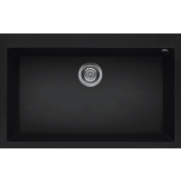 Zlew ELLECI QUADRA 130 black (K86) KERATEK (LKQ13086) *** zamów wycięcie otworów GRATIS ***