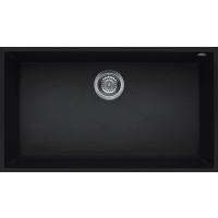 Zlew ELLECI QUADRA 130 BSO black (K86) KERATEK (LKQ13086BSO)