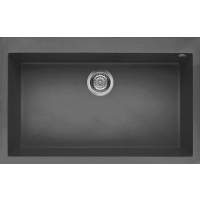 Zlew ELLECI QUADRA 130 dark grey (K99) KERATEK (LKQ13099) *** zamów wycięcie otworów GRATIS ***