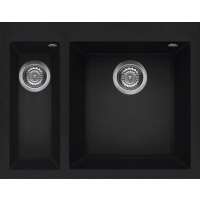 Zlew ELLECI QUADRA 150 black (K86) KERATEK (LKQ15086) *** zamów wycięcie otworów GRATIS ***