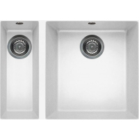Zlew ELLECI QUADRA 150 BSO white (K96) KERATEK (LKQ15096BSO)