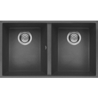 Zlew ELLECI QUADRA 350 BSO dark grey (K99) KERATEK (LKQ35099BSO)