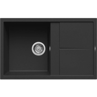 Zlew ELLECI UNICO 300 black (K86) KERATEK (LKU30086) *** zamów wycięcie otworów GRATIS ***