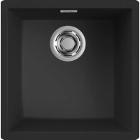 Zlew ELLECI ZEN 102 black (K86) KERATEK (LKZ10286)