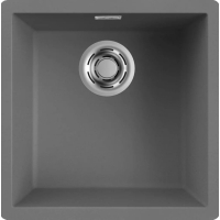 Zlew ELLECI ZEN 102 dark grey (K99) KERATEK (LKZ10299)